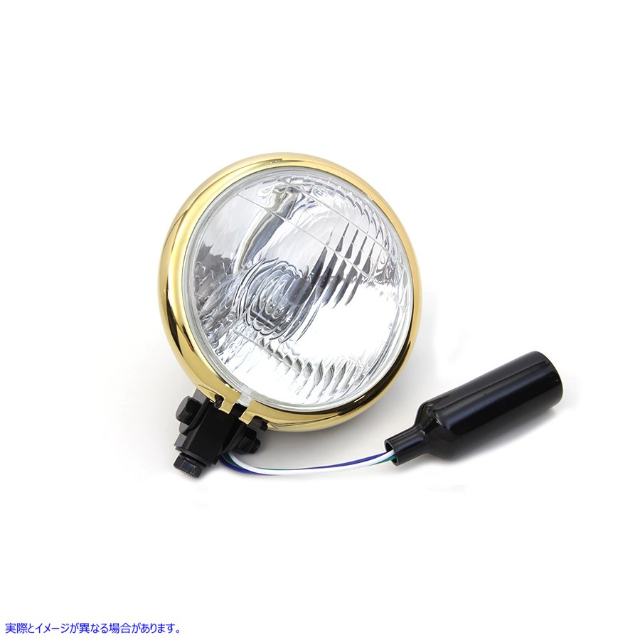 33-0358 5-3/4 インチ ヘッドランプ 5-3/4 inch Headlamp 取寄せ Vツイン (検索用／