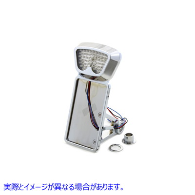 33-0394 クロームバーチカルノイドスタイルテールランプキット Chrome Vertical Noid Style Tail Lamp Kit 取寄せ Vツイン (検索