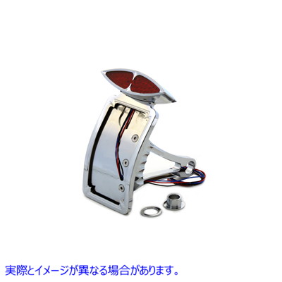 33-0459 クローム Katz Eyez LED テールランプキット カーブタイプ Chrome Katz Eyez LED Tail Lamp Kit Curved Type 取寄せ Vツ