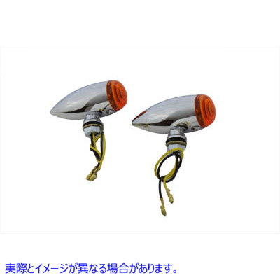 33-0473 ミニ LED ブレット アンバー レンズ マーカー ランプ セット Mini LED Bullet Amber Lens Marker Lamp Set 取寄せ Vツイ