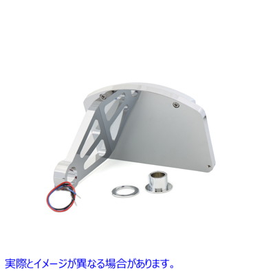 33-0568 クロームスライスLED水平テールランプAssy Chrome Slice LED Horizontal Tail Lamp Assembly 取寄せ Vツイン (検索用／