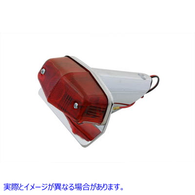 33-0617 クローム スポーツ テール ランプ アセンブリ ルーカス スタイル Chrome Sport Tail Lamp Assembly Lucas Style 取寄せ