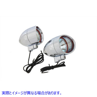 33-0618 魚雷マーカーランプセット、35ワット電球付き Torpedo Marker Lamp Set with 35 Watt Bulb 取寄せ Vツイン (検索用／