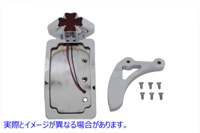 33-0693 クロームマルタテールランプアセンブリ Chrome Maltese Tail Lamp Assembly 取寄せ Vツイン (検索用／