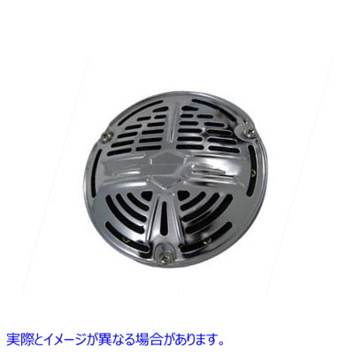 33-0710 初期スタイルのウィングロゴ 12 ボルトホーン 取寄せ Vツイン Early Style Wing Logo 12 Volt Horn (検索用／69005-85T