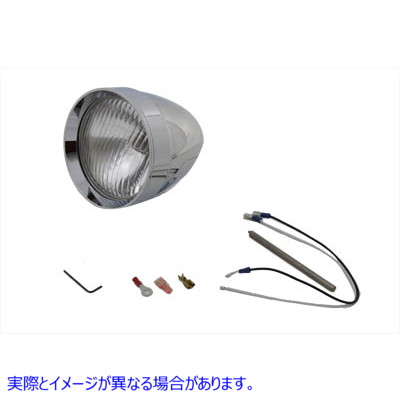 33-0776 4-1/2 インチ ビレット スポットランプ 電球付き 4-1/2 inch Billet Spotlamp with Bulb 取寄せ Vツイン (検索用／