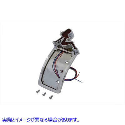 33-0802 テールランプとナンバープレートのセット Lady Style Tail Lamp and License Plate Set Lady Style 取寄せ Vツイン (検