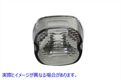 33-0929 テールランプレンズ レイダウンスタイル スモーク Tail Lamp Lens Laydown Style Smoked 取寄せ Vツイン (検索用／