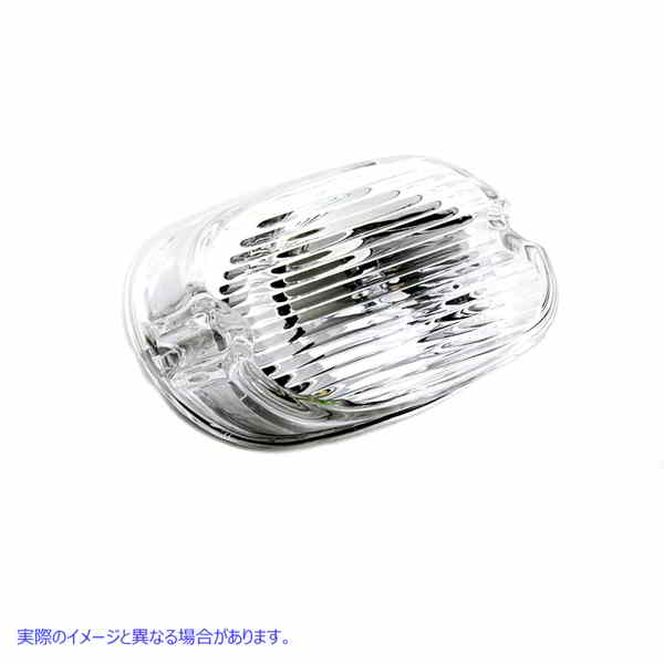 33-0931 テールランプレンズ レイダウンスタイル クリア Tail Lamp Lens Laydown Style Clear 取寄せ Vツイン (検索用／