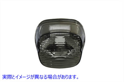 33-0933 テールランプレンズ レイダウンスタイル スモーク Tail Lamp Lens Laydown Style Smoked 取寄せ Vツイン (検索用／