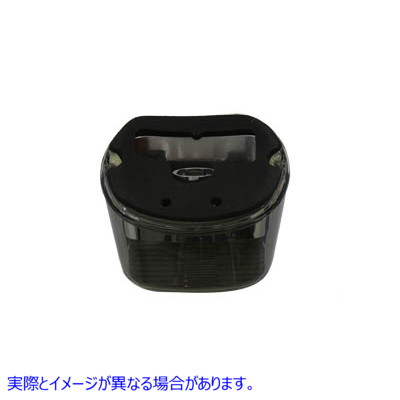 33-0936 テールランプレンズ レイダウンスタイル スモーク Tail Lamp Lens Laydown Style Smoked 取寄せ Vツイン (検索用／