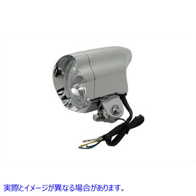 33-0981 5-3/4 インチ ヘッドランプ アセンブリ グロー スタイル バイザー付き 5-3/4 inch Headlamp Assembly Glow Style with V