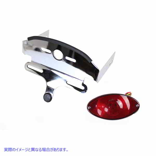 33-1017 クロームテールランプアセンブリ Chrome Tail Lamp Assembly 取寄せ Vツイン (検索用／