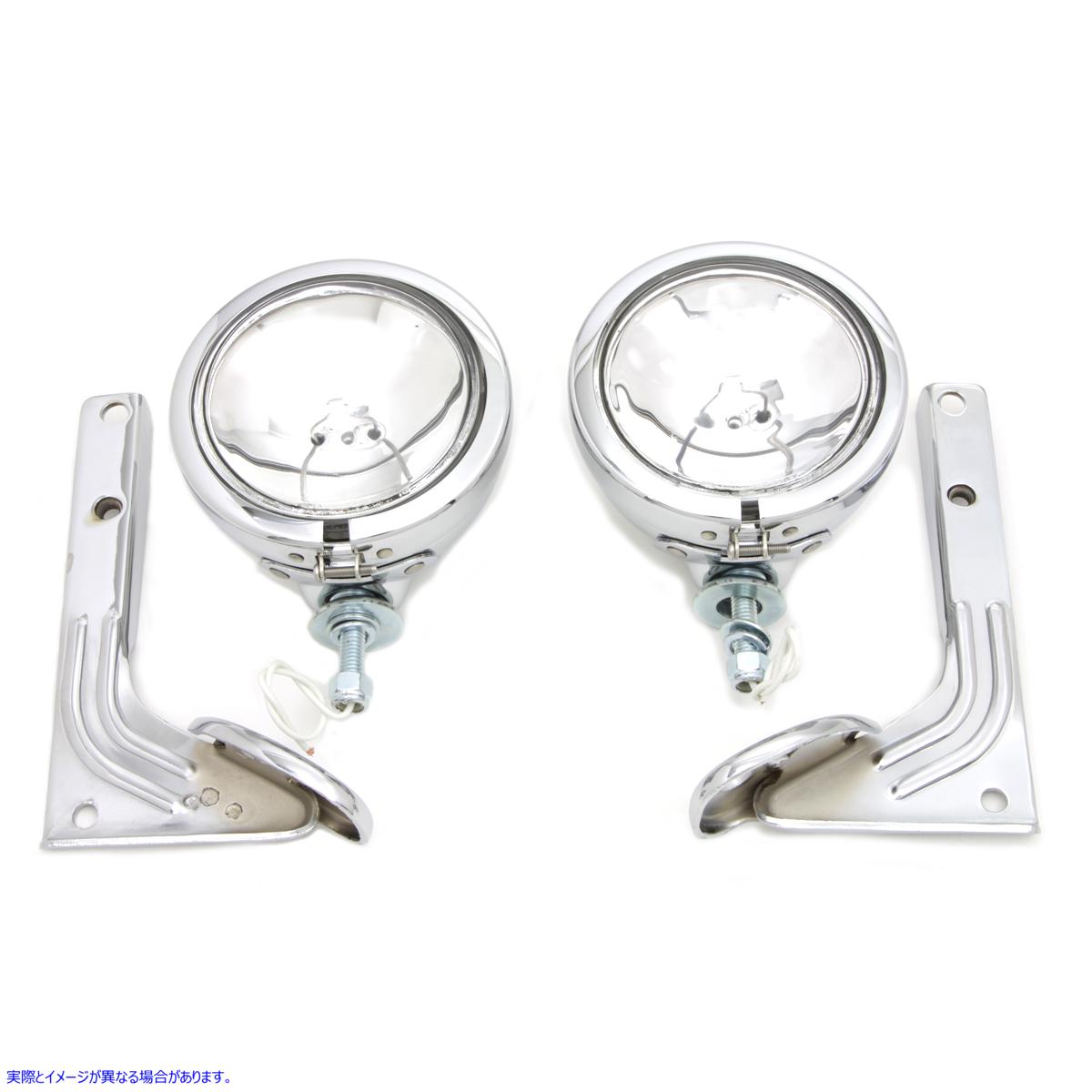 33-1033 12ボルトスポットランプキット 取寄せ Vツイン 12 Volt Spotlamp Kit (検索用／