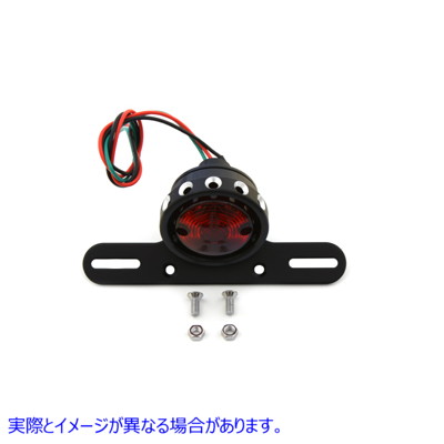 33-1050 ラウンド テール ランプ アセンブリ ボバー スタイル Round Tail Lamp Assembly Bobber Style 取寄せ Vツイン (検索用／