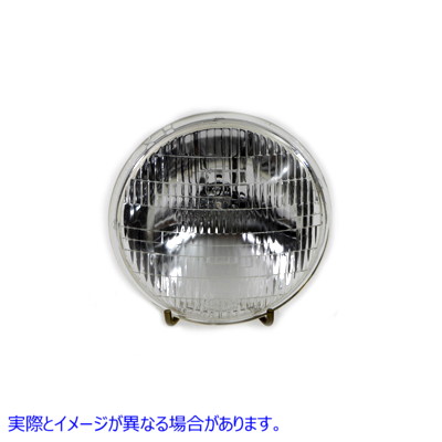 33-1064 5-3/4 インチ 6 ボルト ベック シールド ビーム ヘッドランプ バルブ 5-3/4 inch 6 Volt Beck Sealed Beam Headlamp Bul