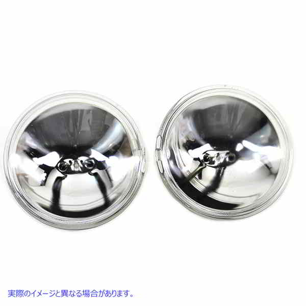 33-1088 クリア 4-1/2 インチ 12 ボルト シールド ビーム スポットランプ電球セット Clear 4-1/2 inch 12 Volt Sealed Beam Spot