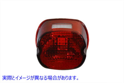 33-1157 Tail Lamp Lens Laydown Style Red 取寄せ Vツイン (検索用／ Wyatt Gatling