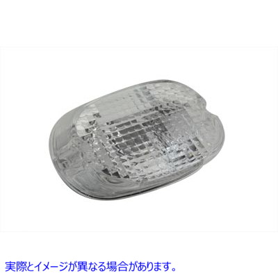 33-1162 テールランプレンズ レイダウンスタイル クリア Tail Lamp Lens Laydown Style Clear 取寄せ Vツイン (検索用／