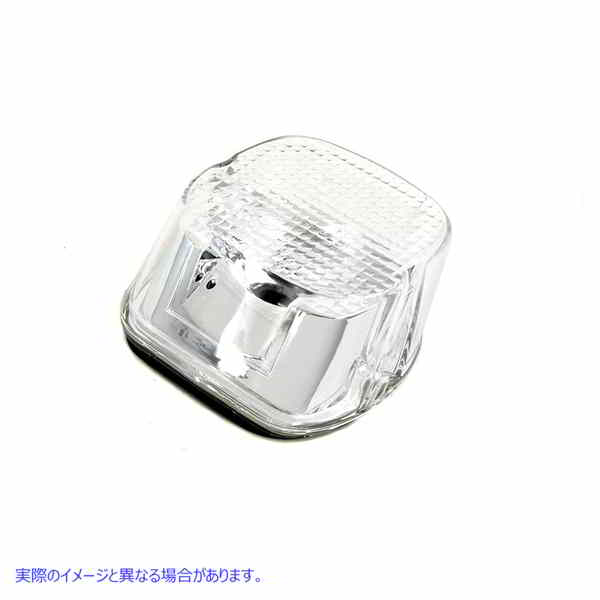 33-1168 テールランプレンズ レイダウンスタイル クリア Tail Lamp Lens Laydown Style Clear 取寄せ Vツイン (検索用／