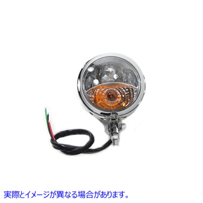 33-1282 クロムスポットランプアセンブリ Chrome Spotlamp Assembly 取寄せ Vツイン (検索用／