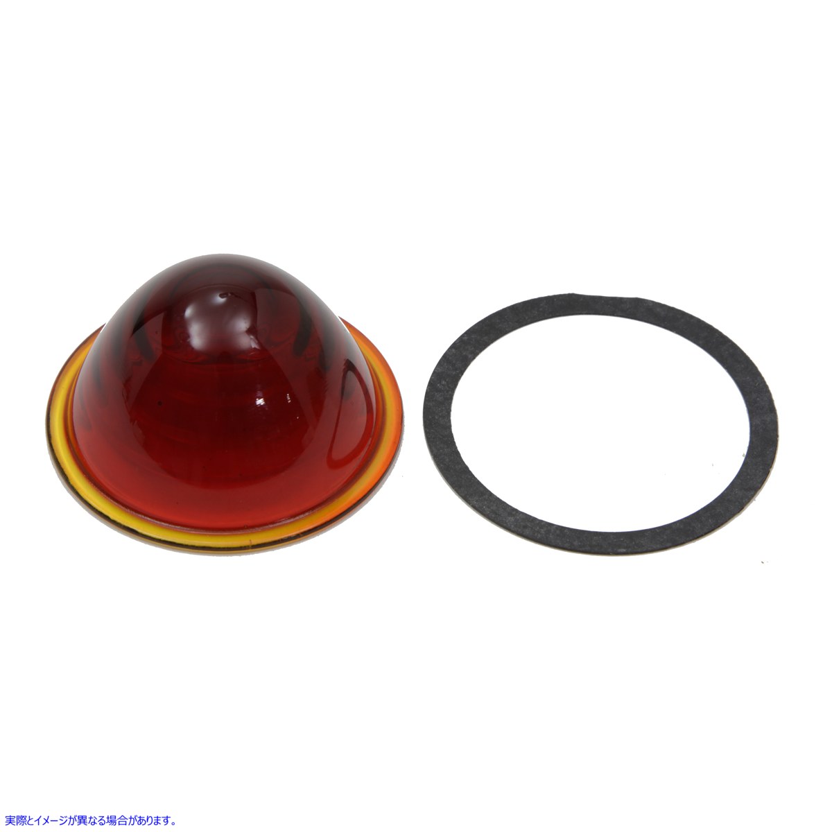 33-1402 赤いテールランプレンズ Red Tail Lamp Lens 取寄せ Vツイン (検索用／ Wyatt Gatling