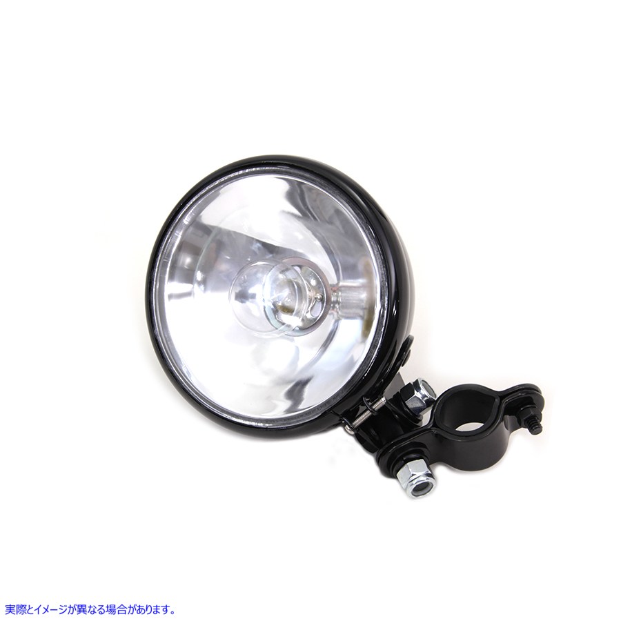 33-1422 電球付きブラックスポットランプアセンブリ Black Spotlamp Assembly with Bulb 取寄せ Vツイン (検索用／