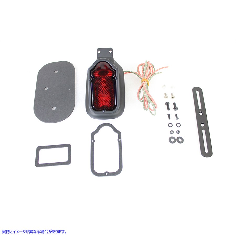 33-1472 レプリカブラックトゥームストーンスタイルテールランプアセンブリ Replica Black Tombstone Style Tail Lamp Assembly