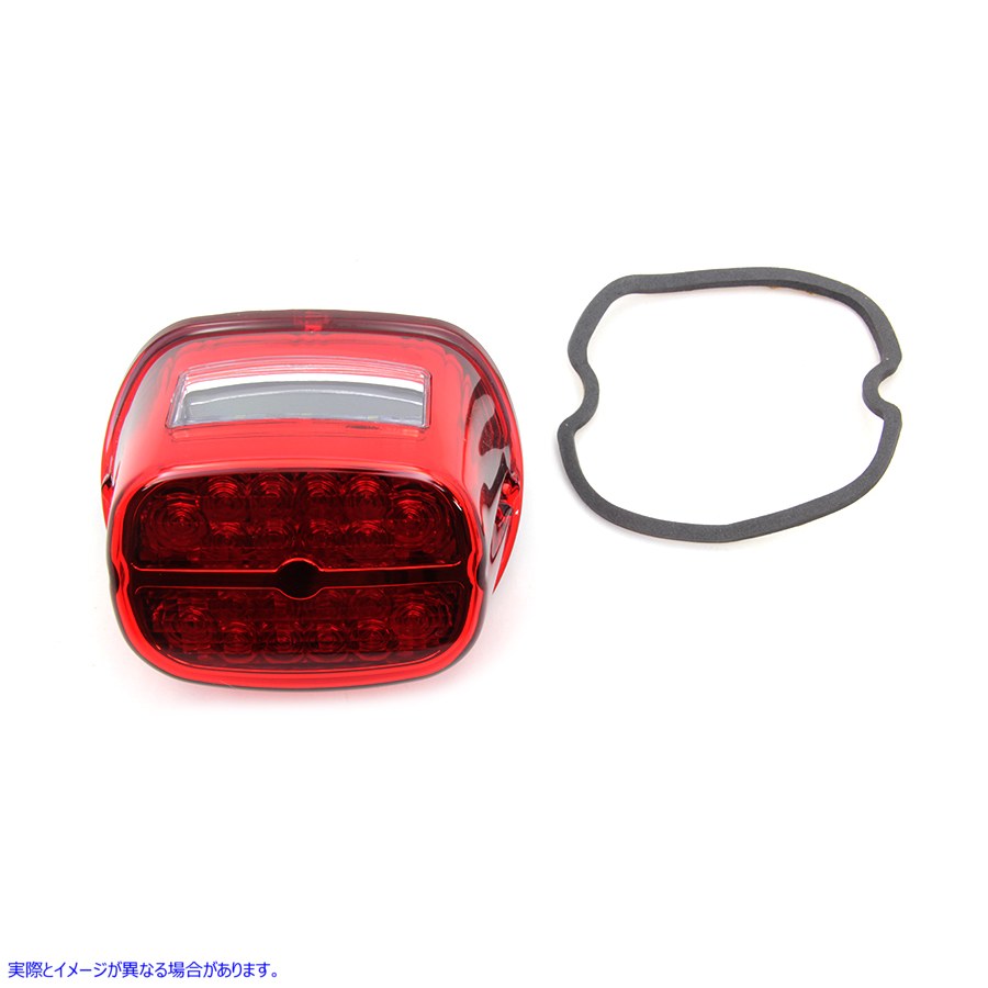 33-1491 赤色LEDテールランプ Red LED Tail Lamp 取寄せ Vツイン (検索用／68085-08