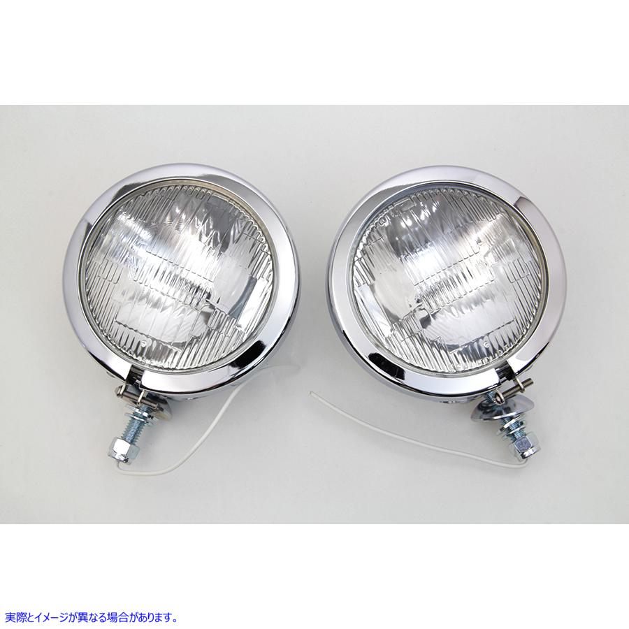 33-1513 クローム FL スポットランプ セット Chrome FL Spotlamp Set 取寄せ Vツイン (検索用／