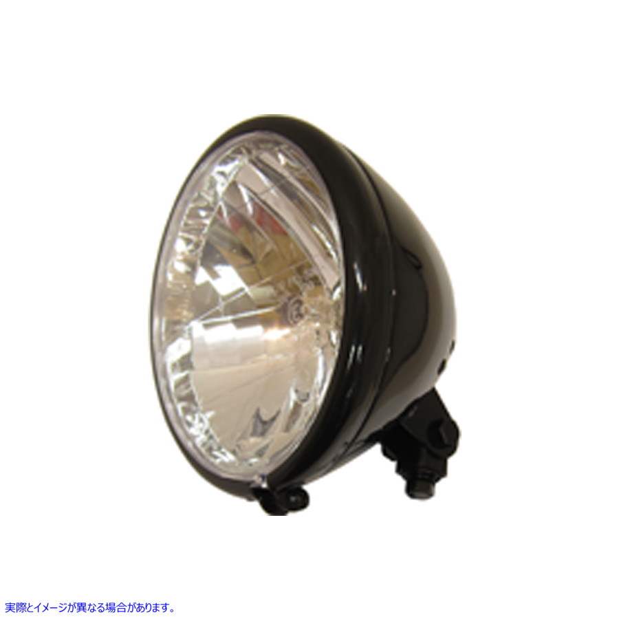 33-1540 スプリング フォーク スタイル ヘッドランプ アセンブリ ブラック Spring Fork Style Headlamp Assembly Black 取寄せ V