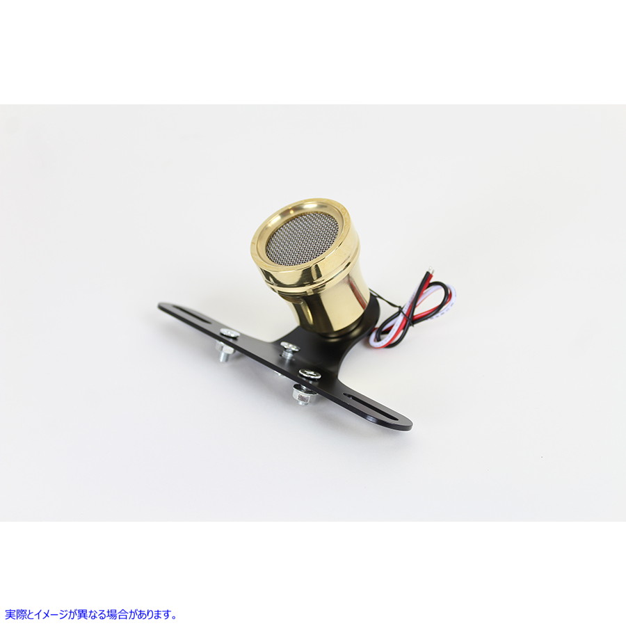 33-1665 LEDサーチライト テールランプAssy 真鍮 LED Search Light Tail Lamp Assembly Brass 取寄せ Vツイン (検索用／