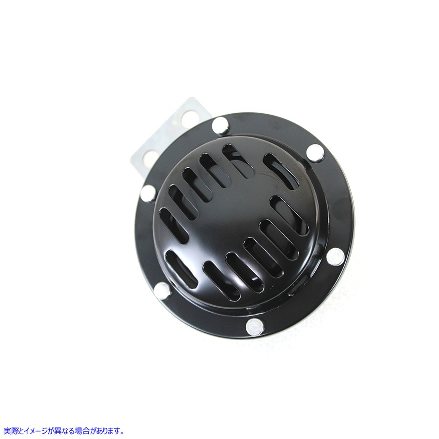 33-1689 ユニバーサル スタイル ミニ ブラック 6 ボルト ホーン 取寄せ Vツイン Universal Style Mini Black 6 Volt Horn (検索