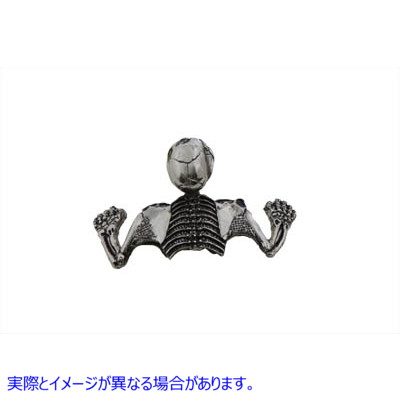 33-1932 スカル スタイル オーナメント クローム Skull Style Ornament Chrome 取寄せ Vツイン (検索用／