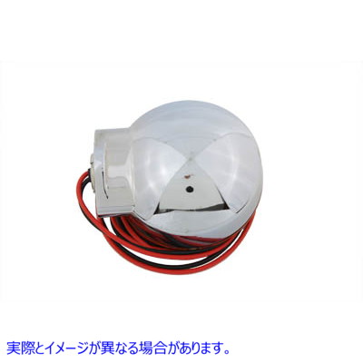 33-2104 Chrome Turn Signal Rear 取寄せ Vツイン (検索用／ Wyatt Gatling