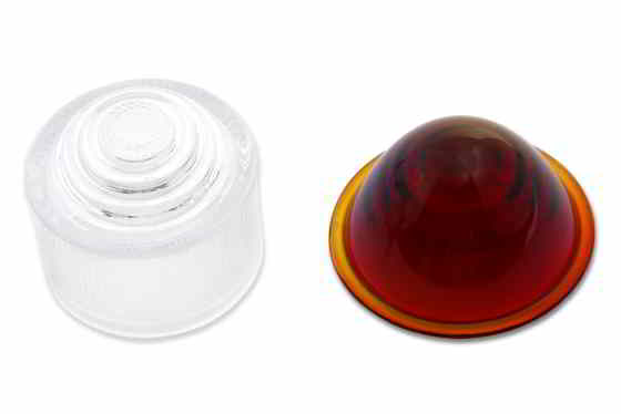 33-2154 テールランプレンズセット コーンスタイルガラス レッド＆クリア Tail Lamp Lens Set Cone Style Glass Red and Clear