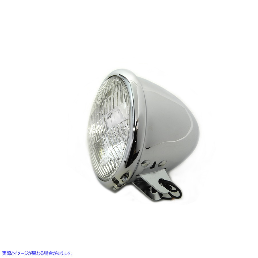 33-2155 5-3/4 インチ ラウンド ヘッドランプ ティアドロップ スタイル 5-3/4 inch Round Headlamp Teardrop Style 取寄せ Vツイ