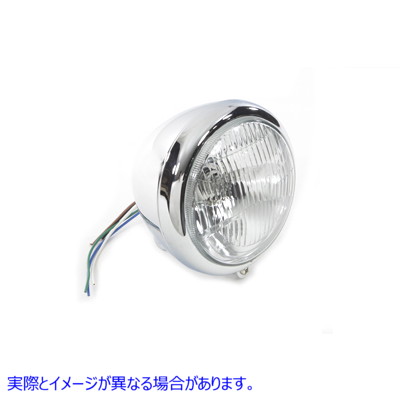 33-2159 5-3/4 インチ丸型ヘッドランプ アセンブリ ティアドロップ スタイル 5-3/4 inch Round Headlamp Assembly Teardrop Styl