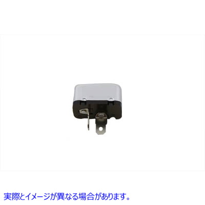 33-2198 レプリカ長方形 12 ボルト ウインカー フラッシャー Replica Rectangular 12 Volt Turn Signal Flasher 取寄せ Vツイン