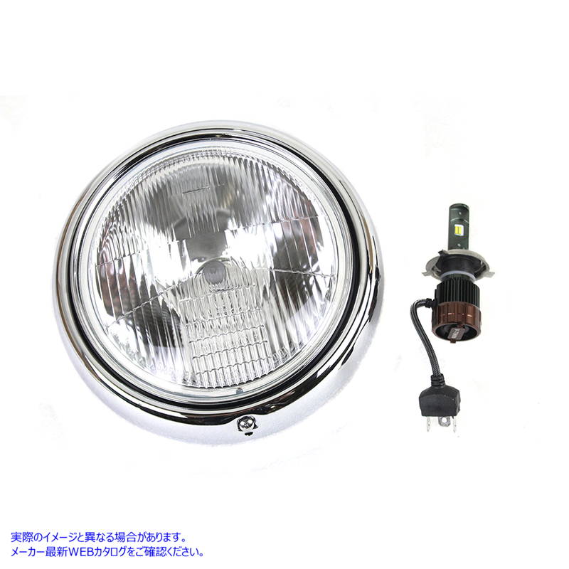 33-2283 7インチLED/H-4ヘッドランプユニット 7 inch LED/H-4 Headlamp Unit 取寄せ Vツイン (検索用／