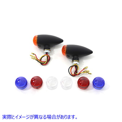 33-3048 ミニ LED ブレット アンバー レンズ マーカー ランプ セット Mini LED Bullet Amber Lens Marker Lamp Set 取寄せ Vツイ