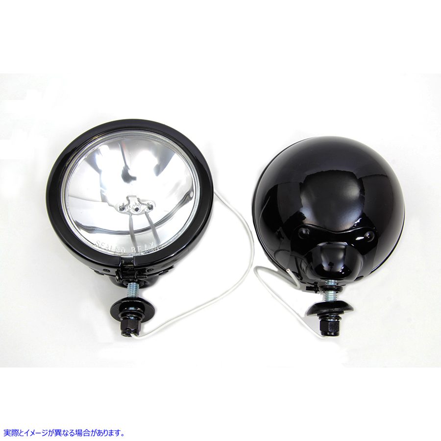 33-3051 ブラックスポットランプアセンブリ Black Spotlamp Assembly 取寄せ Vツイン (検索用／68652-64B