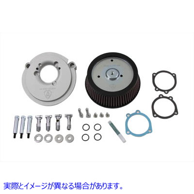 34-0101 ビッグ吸盤エアクリーナーAssy 取寄せ Vツイン Big Sucker Air Cleaner Assembly (検索用／ Arlen Ness 18-803