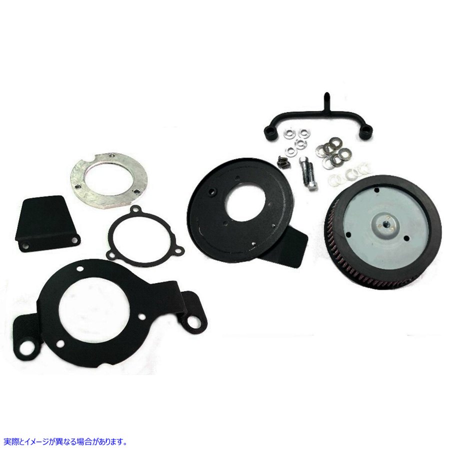 34-0288 M8 エアクリーナーキット ブラック M8 Air Cleaner Kit Black 取寄せ Vツイン (検索用／