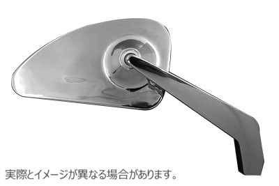 34-0388 スムーズなステムを備えたプロファイル ミラー セット Profile Mirror Set with Smooth Stems 取寄せ Vツイン (検索用／