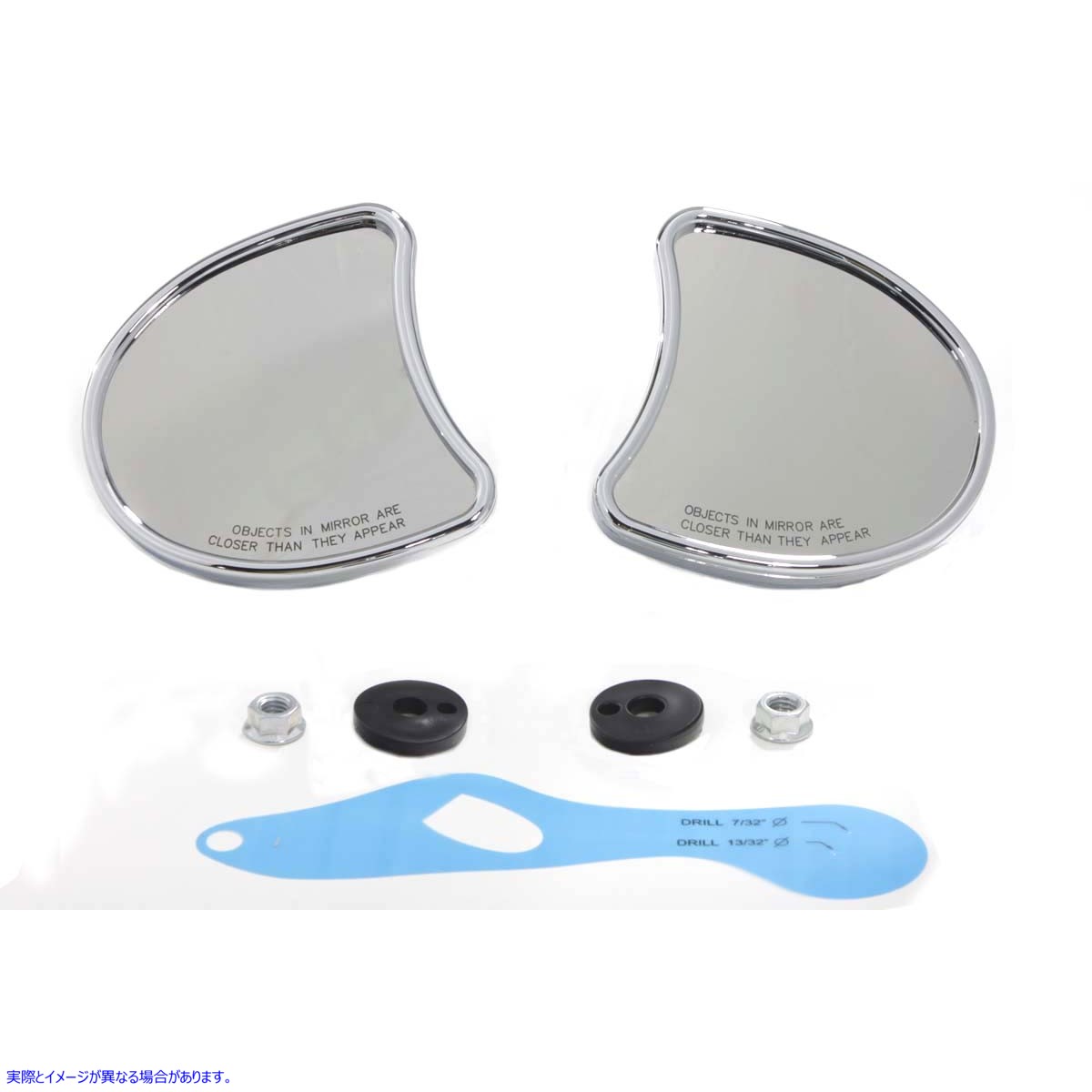 34-0405 フェアリングマウントミラーセット Fairing Mount Mirror Set 取寄せ Vツイン (検索用／56000029