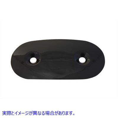 34-0432 ブラックオーバルエアクリーナーインサート Black Oval Air Cleaner Insert 取寄せ Vツイン (検索用／