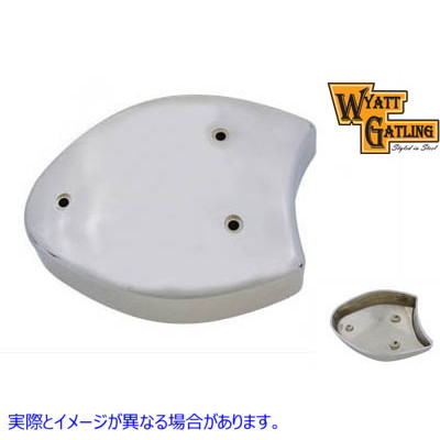 34-0453 ワイアット ガトリングスクープ エアクリーナー カバー クローム Wyatt Gatling Scoop Air Cleaner Cover Chrome 取寄せ