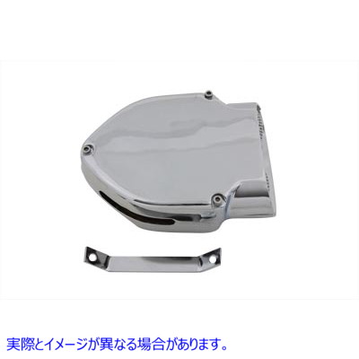 VeeTwin ヴィーツイン / 34-0466 Chrome V-Charger Air Cleaner Chrome