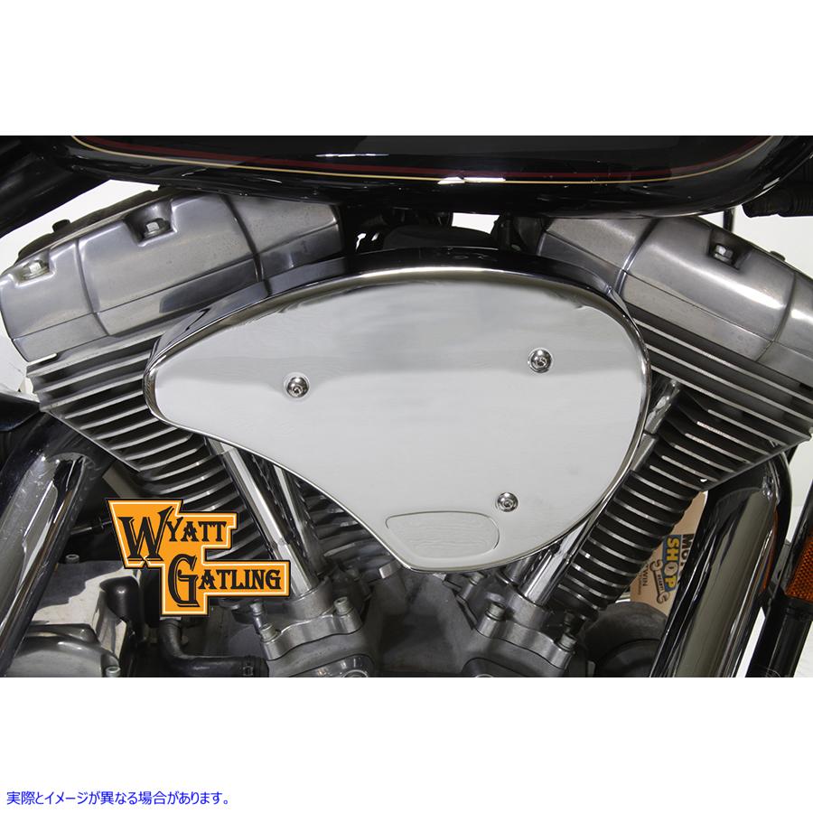 34-0483 ワイアットガトリングエアクリーナーキット Wyatt Gatling Air Cleaner Kit 取寄せ Vツイン (検索用／